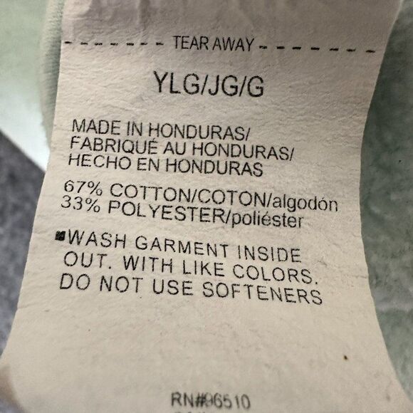 Under Armour Jacket Youth Large Blue Loose Graphic Hoodie Sweatshirt Kids - Picture 3 of 8